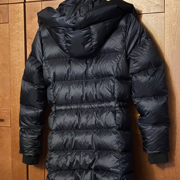 Ralph Lauren  Down Hooded Navy Winter Puffer Coat Parka Sz S/P RL Crest $398 - Picture 7 of 8